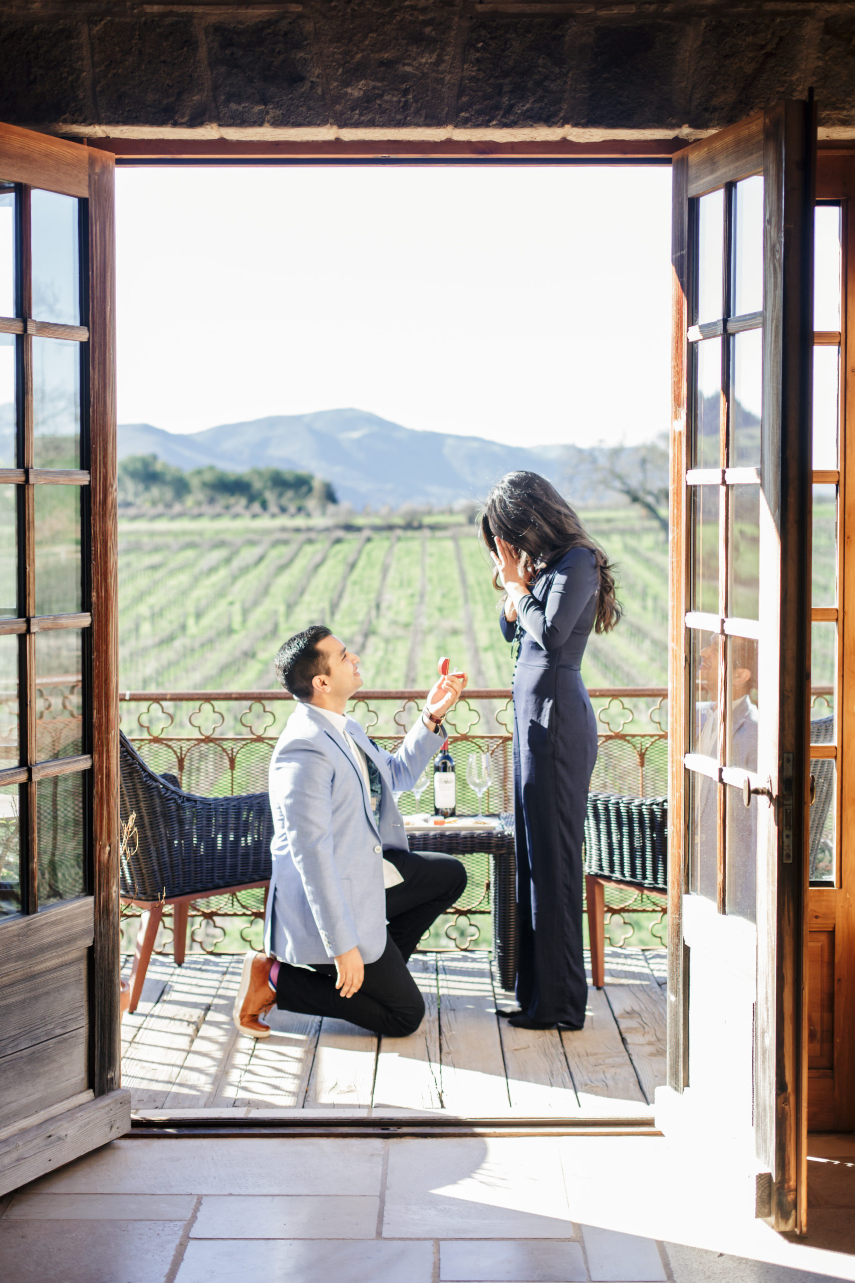 Romantic Proposal at Sunstone Villa